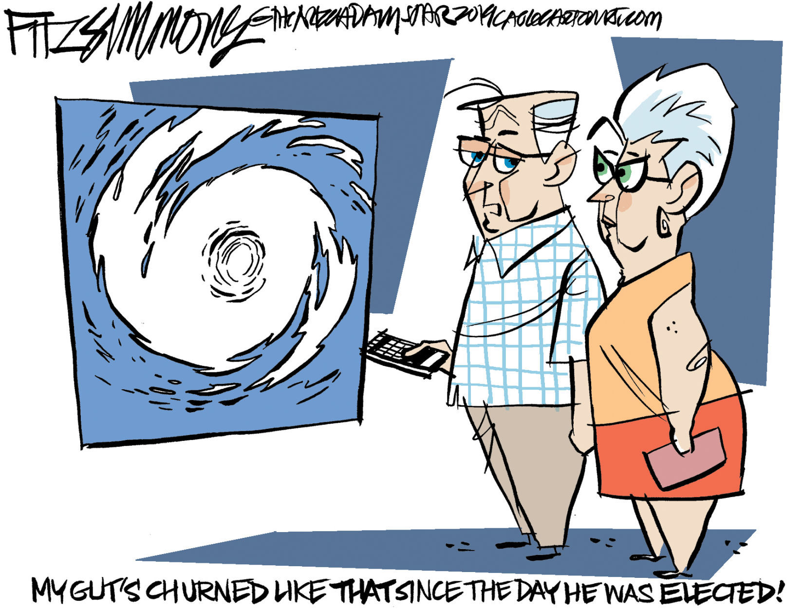 Daily Fitz Cartoon: Hurricane